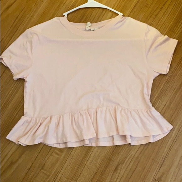 Light pink Sky and Sparrow crop top - Picture 1 of 2